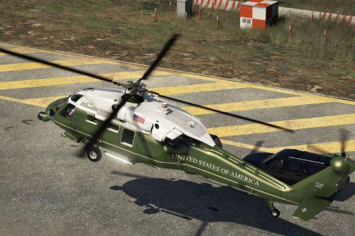 VH-60N Whitehawk "Marine One" [Add-On | Wipers]